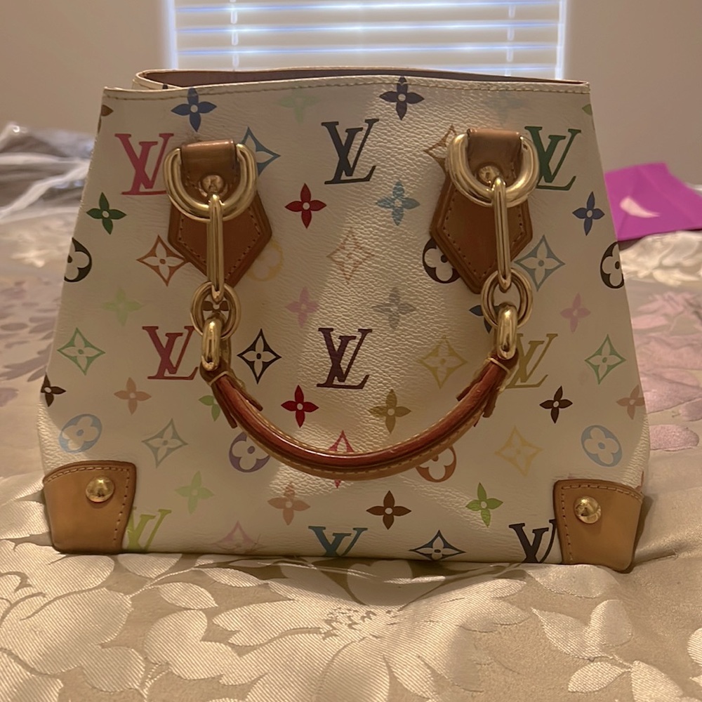 LOUIS VUITTON MONOGRAM MULTI COLORED PURSE